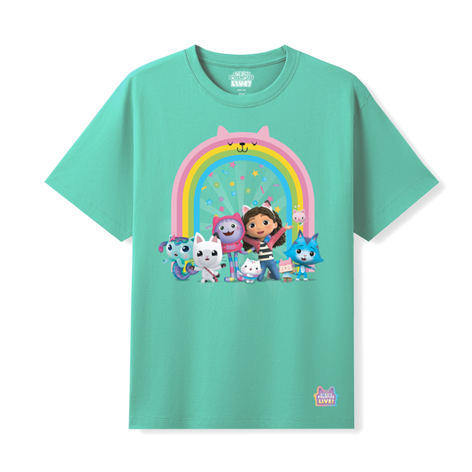 Gabby's Dollhouse Live Tour T-shirt - Teal